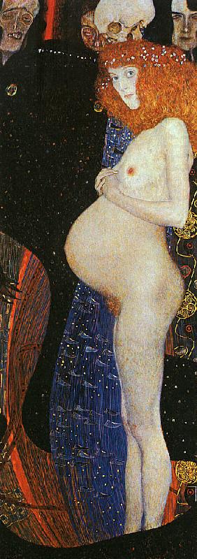 Gustav Klimt Hope I china oil painting image